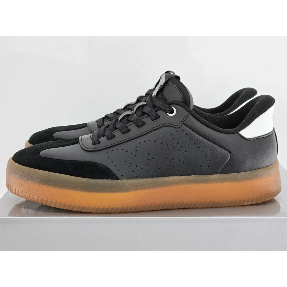 Mark Nason Skechers Salsa Cup Skyller Women Size 9 Black Leather Sneakers - New